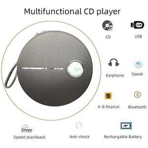 Reproductor de CD Portátil Retro con Bluetooth 5.0, Radio FM, Reproducción USB y AUX, Sonido de Alta Fidelidad para Aprender Inglés, Regalo de Cumpleaños - Product Image 2