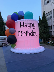 Los Modelos de Pasteles Inflables se Utilizan para Fiestas de Cumpleaños, Celebraciones de Aniversarios, Días Festivos y Fines Publicitarios. - Product Image 1