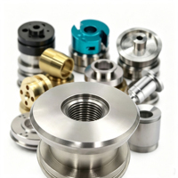 Pièces usinées CNC en acier inoxydable sur mesure, usinage industriel de l'aluminium, petites pièces, usinage CNC haute précision, pièces de machine à usiner 5 axes