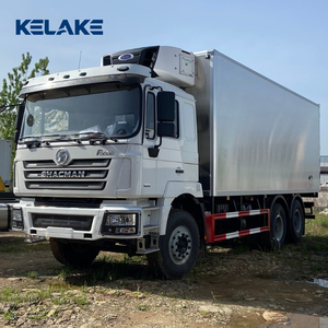Shacman 25 Tons Reefer Refrigerated Truck 6x4 Van <b>Box</b> <b>Freezer</b> Truck For Sale - Product Image 4