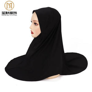 イスラム教徒の女の子のための卸売イスラム教徒のインスタント<span class=keywords><strong>Hijab</strong></span>マレーシアの平野チューブ帽子イスラム教徒の女性のための<span class=keywords><strong>Hijab</strong></span> - Product Image 4
