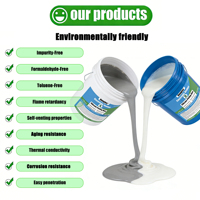 Colle silicone étanche AB, composé d'étanchéité électronique pour encapsulation, mastic imperméable pour convertisseurs onduleurs