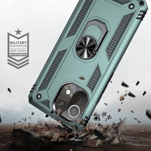 Coque de protection pour <span class=keywords><strong>Xiaomi</strong></span> 5G, étui de téléphone universel résistant aux chocs en TPU pour Mi 11 Lite, avec support rotatif à <span class=keywords><strong>360</strong></span> degrés, vente en gros - Product Image 5