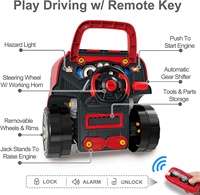 Ensemble de réparation mécanique pour enfants, grand camion, moteur jouet, démontage, véhicule à moteur, jeu de simulation, station de service automobile, atelier de montage, jouet