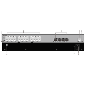 CloudEngine S5735-L24P4S-A-V2 98012021 Network <b>Switch</b> 24*10/100/1000BASE-T Ports 4*GE SFP Ports <b>PoE</b>+ <b>Poe</b>+ Gigabit <b>Switches</b> - Product Image 3