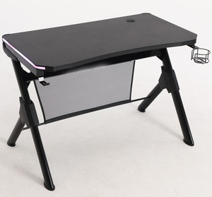 Saudi arabia giá rẻ nhất hiện đại chơi game điện Bàn Thép bảng với LED chiếu sáng cho văn phòng nhà chơi game thiết lập RGB k loại bảng - Product Image 3