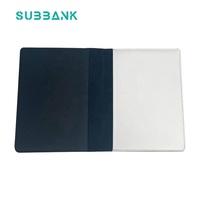 Carnet promotionnel personnalisé en gros Subbank, vierges pour sublimation sur toile, journal et bloc-notes avec image