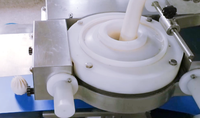 Machine de remplissage commerciale de petit pain cuit à la vapeur et petits pains farcis formant la ligne de machine