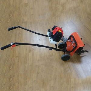 MACTAN 52cc 2-Stroke <b>Cultivator</b> Gasoline Mini Tiller for Garden Soil Cultivation - Product Image 3