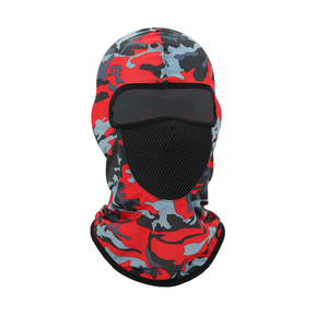 Pasamontañas de malla para hombre y <span class=keywords><strong>mujer</strong></span> con logotipo personalizado, cubierta facial transpirable de verano <span class=keywords><strong>barata</strong></span>, cubiertas faciales completas, sombrero de motorista para exteriores - Product Image 5