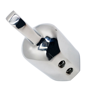 Capuchon d'extrémité de bôme de bateau en acier inoxydable marin robuste, poli miroir, anticorrosion, résistant à la rouille, 22 mm, neuf - Product Image 4