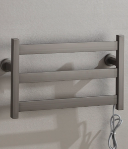 Calentador de Toallas Eléctrico Inteligente de Aleación de Zinc, Giratorio, de Pared, para Hotel, Instalación sin Perforación, Toallero Calefactado - Product Image 5