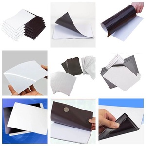 Feuille magnétique auto-adhésive en caoutchouc souple A4 avec prix bon marché Feuille magnétique de haute qualité Autocollant pour réfrigérateur faisant un aimant photo - Product Image 2