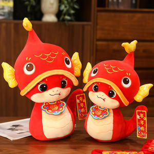 Peluche de Serpiente Súper Suave Unisex, Nuevo, Decoración para el Hogar con Animales Coloridos Rellenos de Algodón PP - Product Image 3