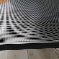 Plaques en tôle perforée sur mesure, maille de 100 microns, micro-trous de 0,1 mm, filtres en acier inoxydable perforé