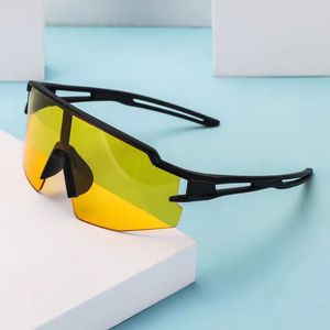 Safety Tactical Cycling Eyewear Full Rim UV400 Anti-Fog Windproof <b>Adjustable</b> Strap Multi-Functional Sports <b>Glasses</b> - Product Image 4
