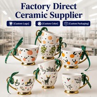 Mug en porcelaine ergonomique, nouveau design, couleurs vibrantes, prix avantageux, compatible micro-ondes et lave-vaisselle, 401-500 ml, finition artisanale unique