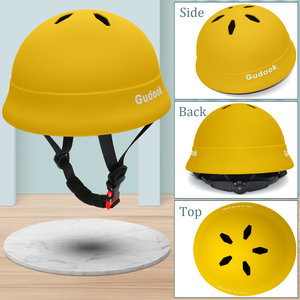 Gudook Round Kids Casco Bicicleta Patinaje Casco Baby Bike Casco de tamaño pequeño para 1-4 años - Product Image 4