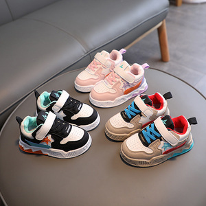 Unisex Lightweight <b>Soft</b> Bottom Breathable Non-slip Walking <b>Shoes</b> Kid Sneakers Children's Sports <b>Shoes</b> - Product Image 1