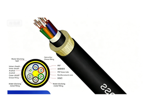 <span class=keywords><strong>Cable</strong></span> de Fibra Óptica ADSS G.652D/G.657A1 de 6/12/24/48/96/144 Núcleos, Totalmente Dieléctrico y Autoportante - Product Image 2