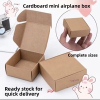Cajas de Cartón Corrugado Reciclables al por Mayor, Caja de Avión, Impresión de Logotipo Personalizada, Caja Postal, Embalaje de Cartón para Envío de Regalos