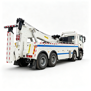 Camión Grúa Integrado de Servicio Pesado HOWO 8x4 con Capacidad de Remolque de 100T – Marca Confiable para Rescate en Carretera - Product Image 1