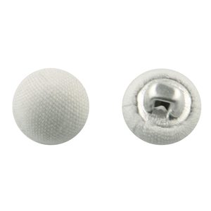 Wyse kim loại xử lý nút cho TUXEDO phù hợp với áo Áo Choàng Áo Khoác, trắng mịn <span class=keywords><strong>Satin</strong></span> bao phủ kim loại Shank nút áo sơ mi nút - Product Image 4