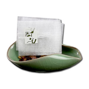 أكياس القهوة ذات الجودة العالية المصنوعة من الفيبر والبلاستيك المقوى حراريًا ذات الشكل مثلث الهرمي تُستخدم لمرة واحدة كأكياس تعبئة للشاي لصناعات الغذاء والطباعة - Product Image 2