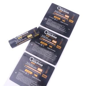 Étiquettes autocollantes personnalisées résistantes à la chaleur pour batteries au lithium 18650, autocollants adhésifs pour batteries résistants aux hautes températures - Product Image 2