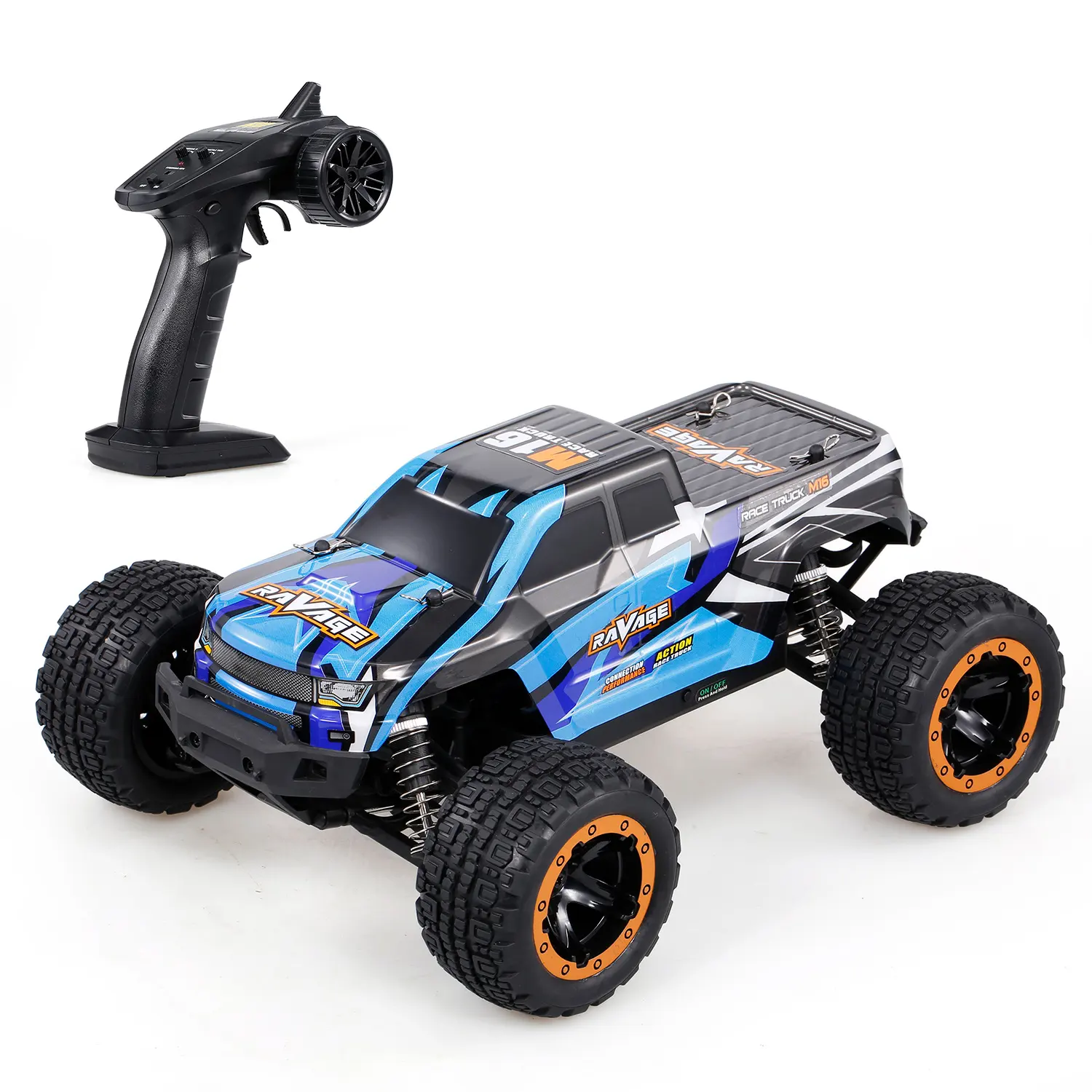 1/16 45km/h High Speed Brushless Motor 4WD Race Truck Car Off Road Car Toy for Adult Kids RC Car
