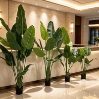 Palmera Artificial de Lujo Hecha a Mano, Bonsái de Simulación para Interiores, Decoración para Hogar, Jardín, Bodas y Navidad