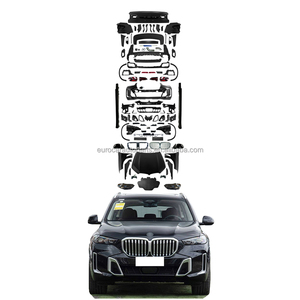 Kit de Carrocería Completo Estilo M Sport para <span class=keywords><strong>X5</strong></span> F15 2013-2018 a G05 <span class=keywords><strong>LCI</strong></span> <span class=keywords><strong>2023</strong></span> con Parachoques de Escape y Luces LED - Product Image 1