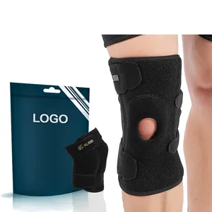 Custom Logo Knee Guard Protective Gear Joint Support Knee Protect Hinged Neoprene Knee Support