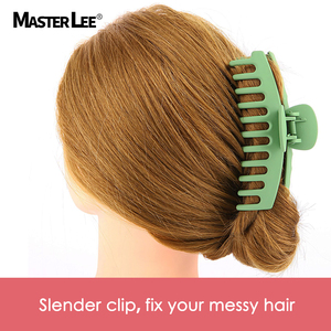 Fabrik-Haar-Krauen-Clip Farbe Spray-Candy-Farbe Starker Griff Kiefer-<span class=keywords><strong>Clips</strong></span> großer Klauen-Clip für dünnes dickes lockiges Haar - Product Image 6