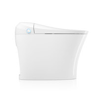 Massage à chasse d'eau automatique lavage propre fonction une pièce commode s-trap toilette intelligente en céramique