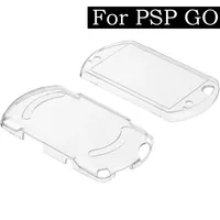 Funda protectora dura de cristal transparente para consola Sony PSP Go, 1 unidad