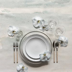 Juego de Platos de Porcelana para Boda <span class=keywords><strong>Besta</strong></span> Shanxi DDP, con Perlas, para Fiestas - Product Image 4