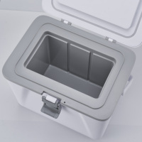 Glacière de vaccin 6L Glacière extérieure portable pour le transport du sang 2-8 degrés 48-72 heures Glacière non médicale fraîche