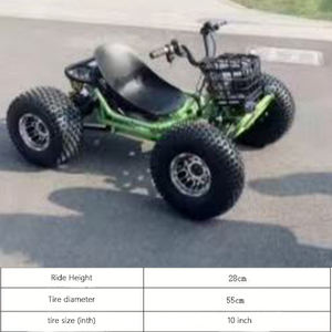 Kart Eléctrico Todoterreno para Adultos - Potencia de 2000W, Velocidad Máxima de 60 km/h, Kart Todoterreno para Exteriores - Product Image 3