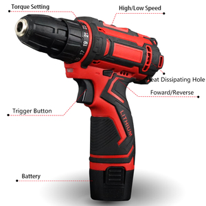 Taladro Inalámbrico F ADZ121 de Alta <span class=keywords><strong>Calidad</strong></span> al Mejor <span class=keywords><strong>Precio</strong></span>, con Batería de 12V, Herramientas de Perforación - Product Image 4
