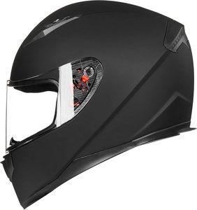 Casco Integral para Motocicleta <span class=keywords><strong>ILM</strong></span>, ABS, con Bufanda de Invierno Extraíble + 2 Visores Transparentes, Modelo DOT <span class=keywords><strong>ILM</strong></span>-313 - Product Image 3