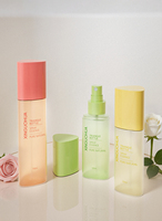 Flacon vaporisateur triangulaire rond avec pompe à brume fine, flacon vaporisateur de luxe pour cheveux, pour emballage cosmétique