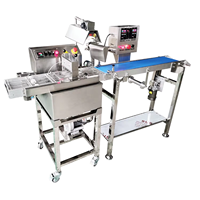 Machine d'enrobage automatique de chocolat Poweradd avec tunnel de refroidissement, contrôle précis de la température, haute productivité pour confiseries