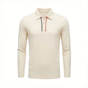 Polo à manches longues personnalisé avec logo, certifié Oeko-Tex, pour équipe, style preppy sport, collection 2026, idéal pour l'hôtellerie et le service haut de gamme - Product Image 4