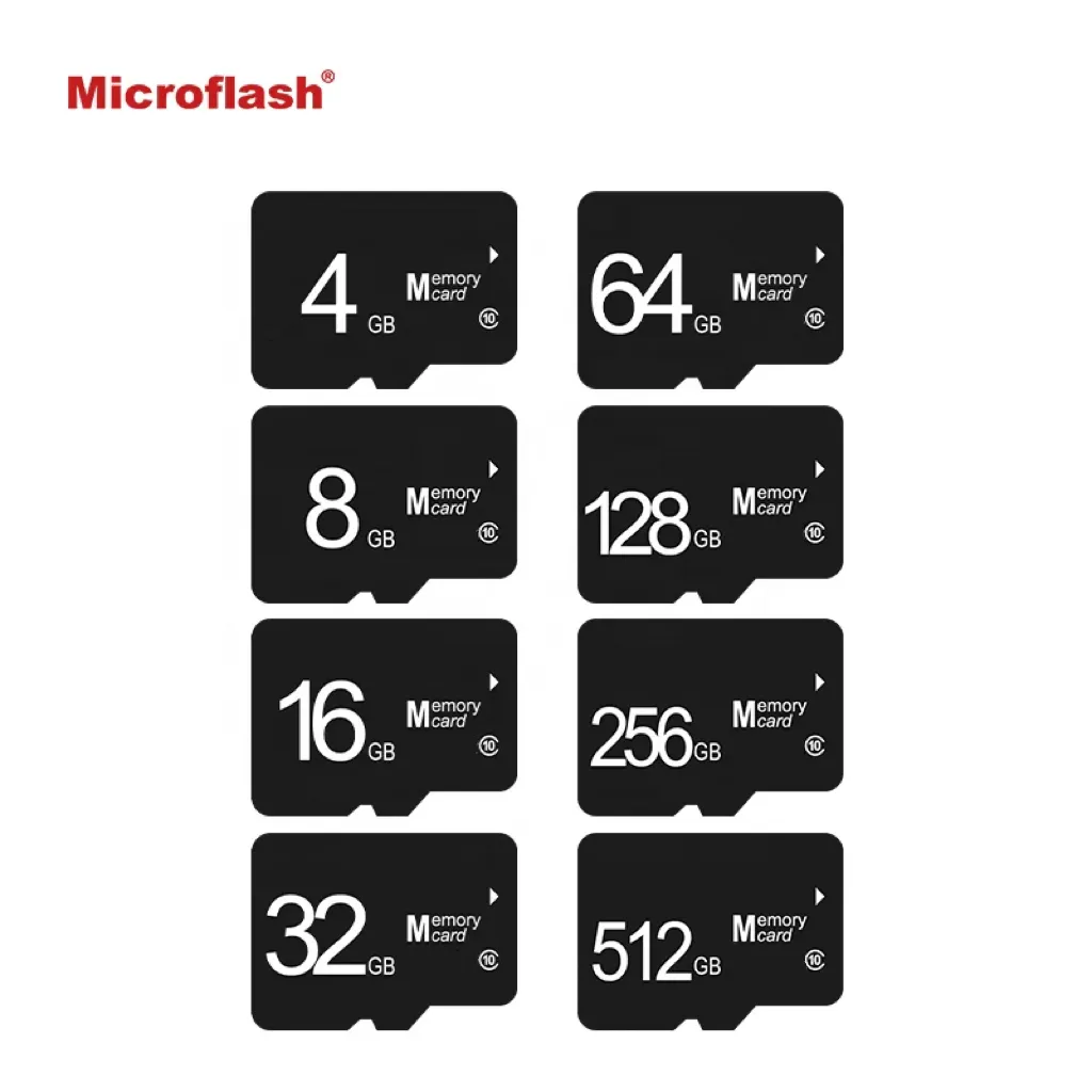 Microflash LOGO personalizado tarjeta de memoria 4GB 8GB 16GB 32GB 64GB 128GB 256GB 512GB tarjeta de memoria SD 1TB 2TB