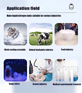 Contenedor de Nitrógeno Líquido para Inseminación Artificial, Tanque de Semen para Ganado Pequeño de 3L, Recipiente Criogénico de Almacenamiento Dewar de 3 Litros - Product Image 4