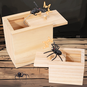 Caja de Broma de Araña de Madera Educativa Montessori, Divertida y Graciosa, Regalo Sorpresa de Navidad para Niños y Niñas - Product Image 3