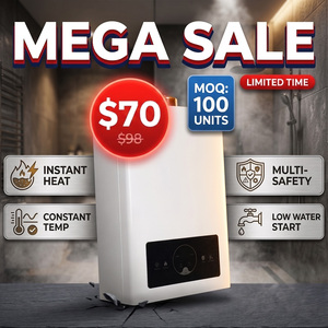 Calentador de Agua Instantáneo a <span class=keywords><strong>Gas</strong></span> LPG de 12L, Económico, para África, Medio Oriente y Sudamérica, Calentamiento Rápido, Montaje en Pared, con Descuento - Product Image 1