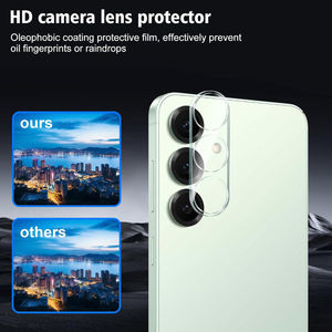 Protection d'objectif d'appareil photo individuelle anti-rayures 9H en verre trempé pour téléphone portable Samsung S26 S26+ S26 Ultra - Product Image 6