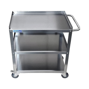 ציוד מטבח מסחרי נירוסטה <span class=keywords><strong>3</strong></span> מדף שירות עגלת מתכת 24 \ "x15 \" x33 \ "x33 \" ציוד מטבח מסחרי - Product Image 1